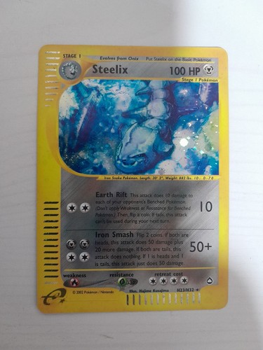 Carta pokémon steelix - carta,