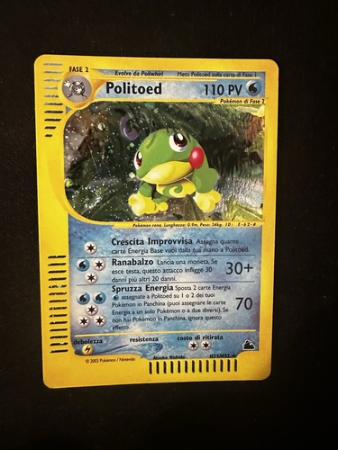 Politoed skyridge holo - skyridge,