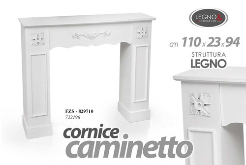 Cornice finto caminetto - cornice,