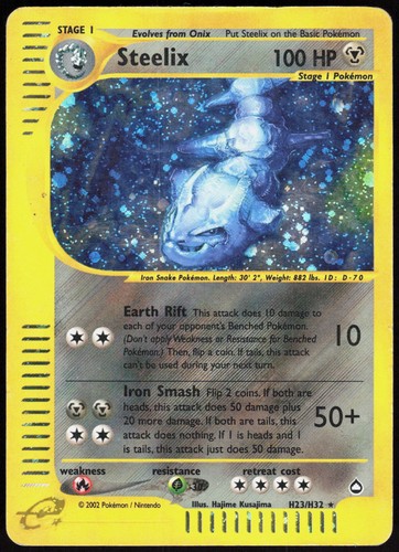 Steelix h23 h32 pokemon - h23/h32,