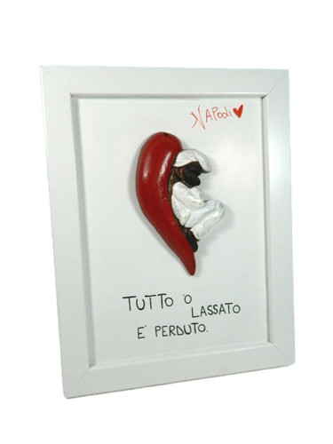 Quadro rilievo cm18x23h - rilievo, +